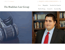 Tablet Screenshot of bradshawlawgroup.com